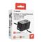 VERBATIM 30186 Charge n Travel 70W univerzális utazó adapter 2xUSB-C kábellel (fekete) VERBATIM_30186 small