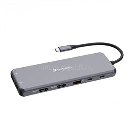 VERBATIM 32153 USB-C Pro Multiport CMH-13 13in1 ezüst HUB VERBATIM_32153 small