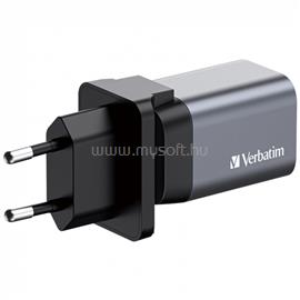 VERBATIM 32200 GNC-35 GaN Charger 35W USB Type-A + Type-C hálózati töltő adapter VERBATIM_32200 small