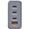 VERBATIM 32202 GNC-100 GaN Charger 100W USB Type-A + 3xType-C hálózati töltő adapter VERBATIM_32202 small