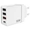 VERBATIM 49701 CHR-30EU2 USB 30W 1xUSB-C PD 20W/1xUSB-A QC 3.0/2xUSB-A 10W hálózati töltő (fehér) VERBATIM_49701 small