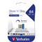 VERBATIM 64GB USB 3.2 kék Store 