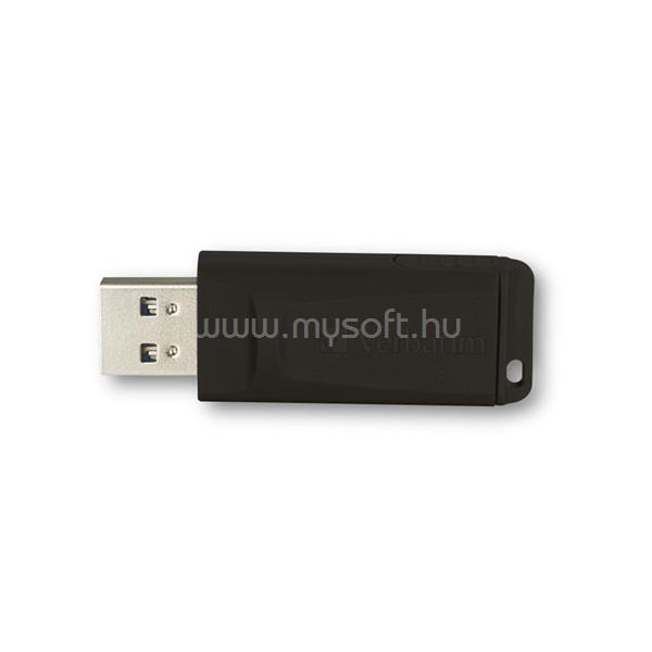 VERBATIM PIN STRIPE 64GB USB 2.0 pendrive (fekete)
