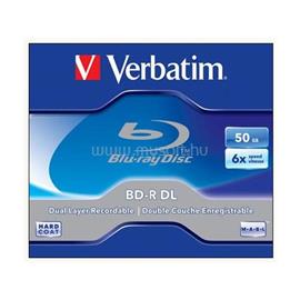 VERBATIM BD-R BluRay lemez, kétrétegű, 50GB, 6x, normál tok VERBATIM_43748 small