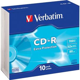VERBATIM CDV7052V10DL  CD-R DataLife slim tok 10db/csomag VERBATIM_CDV7052V10DL small