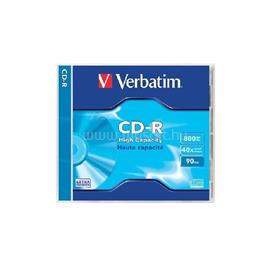 VERBATIM CDV8040 CD-R 90min normál tokos CD lemez VERBATIM_CDV8040 small