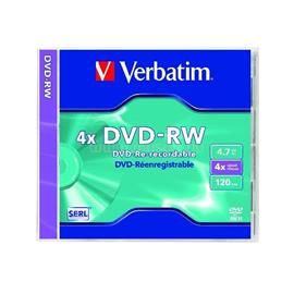 VERBATIM DVD-RW 4,7GB 4X  normál tokos DVD lemez VERBATIM_DVDVU-4 small