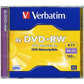 VERBATIM DVDVU+4 DVD+RW normál tokos DVD lemez VERBATIM_432289 small