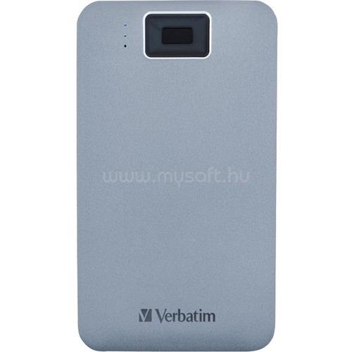 VERBATIM HDD 2TB 2.5" USB-C EXECUTIVE FINGERPRINTSECURE (szürke)