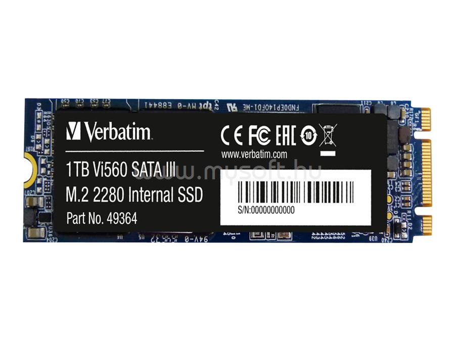 VERBATIM SSD 1TB M.2 2280 SATA VI560 S3