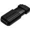 VERBATIM USB DRIVE 2.0 PIN STRIPE 16GB READ UP TO 11MB/SEC VERBATIM_49063 small