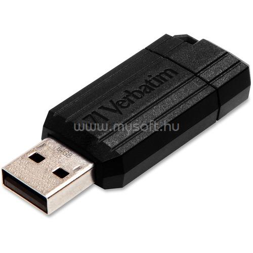 VERBATIM USB DRIVE 2.0 PIN STRIPE 64GB READ UP TO 11MB/SEC