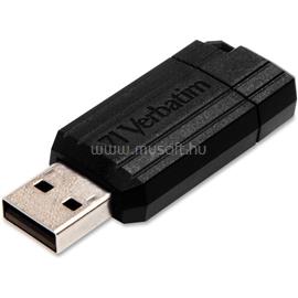 VERBATIM USB DRIVE 2.0 PIN STRIPE 8GB BLACK READ UP TO 11MB/SEC VERBATIM_49062 small