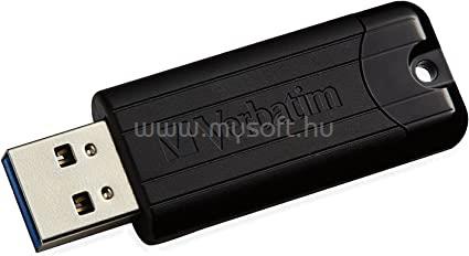 VERBATIM USB3.0 STORE N GO 32GB 32GB PINSTRIPE BLACK P-BLIST