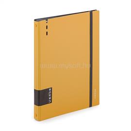 VERDE A4 4 gyűrűs 3x30 vegyes lappal sárga gyűrűs mappa 2-704 small