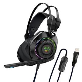 VERTUX BOGOTA headset (50mm driver, hangerőszabályzó, flexibilis mikrofon, USB 3.0, RGB LED, fekete) BOGOTA.BLACK small
