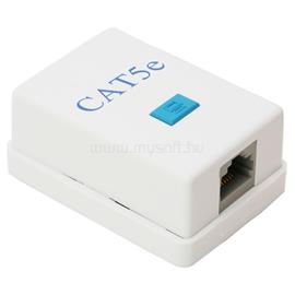 VEZ Fali aljzat - 05384 (Cat5e, UTP, RJ45, árnyékolatlan, fehér) 05384 small