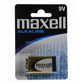 VEZ Maxell Elem - Alkáli elem,  (6LR61), 9V (no mercury) MAX150259 small