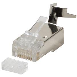 VEZ RJ45 csatlakozó Cat6, Cat6A, Cat7, Cat7A kábelre, árnyékolt, 10db/csomag MP0030 small