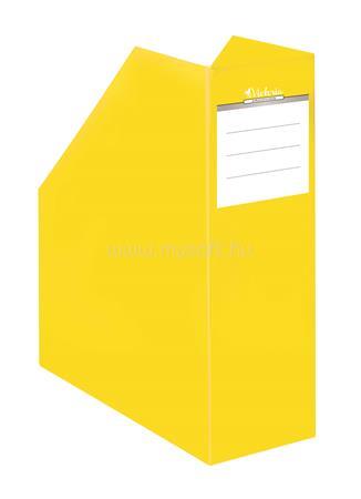VICTORIA Iratpapucs, karton, 90 mm, "Premium", sárga