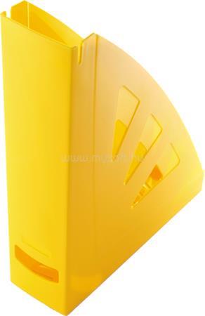 VICTORIA Iratpapucs, műanyag, 75 mm, sárga