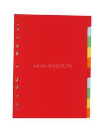 VICTORIA Regiszter, karton, A4, 10 részes, színes CW_462068 small