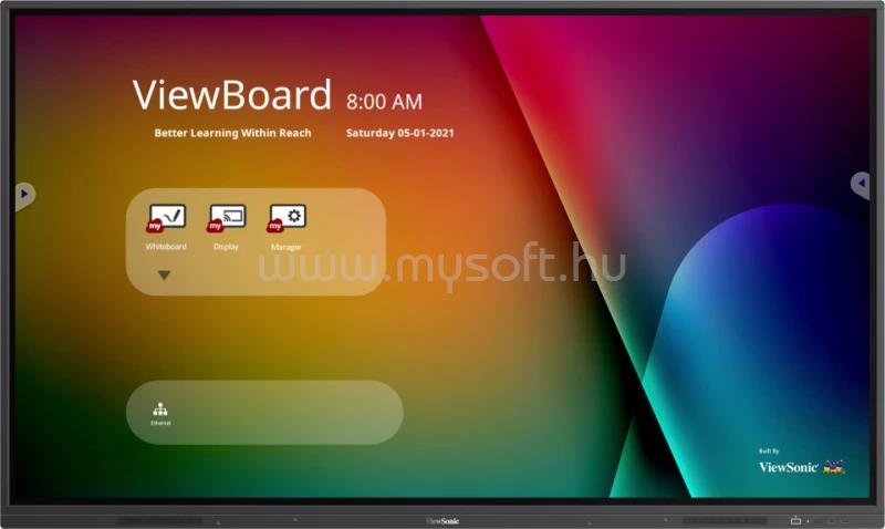 VIEWSONIC IFP8632 86" érintőképernyős LFD
