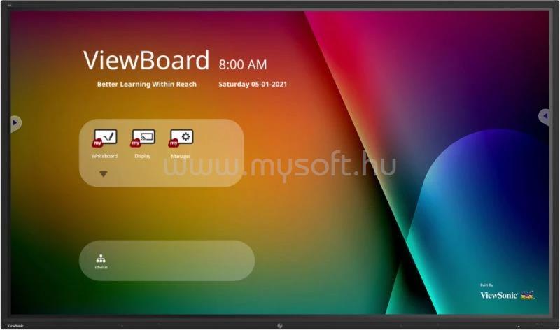 VIEWSONIC IFP9850-4 98" érintőképernyős LFD