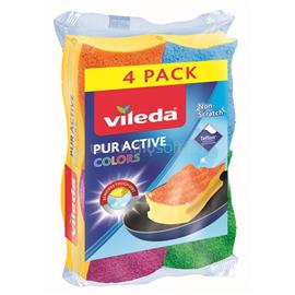 VILEDA Color Pur Active mosogatószivacs 3+1 db-os F17881 small