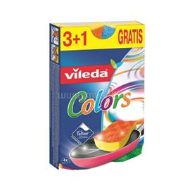 VILEDA Mosogatószivacs Pur Active 3+1 Vileda Colors_F17881 VILEDA_42581 small