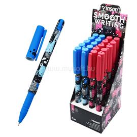 VINSON Golyóstoll kupakos, 0,7mm Cat A27 vegyes test displ 20 db/display VINSON_59102 small