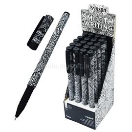 VINSON Golyóstoll kupakos, 0,7mm Tattoo A3 vegyes test displ 20 db/display VINSON_59096 small