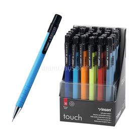 VINSON Golyóstoll nyomógombos gumírozott test X6 vegyes display 36 db GTVINX636D small