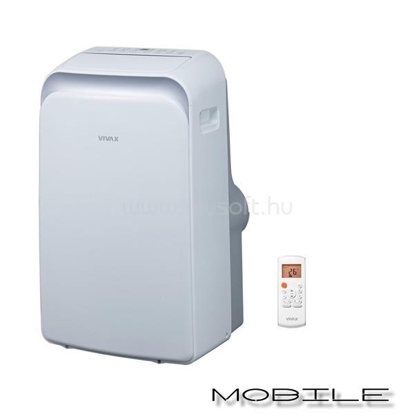 VIVAX ACP-09PT25AEF mobilklíma, hűtés funkció, 2,6 kW, memória funkció, 24órás időzítő, LED képernyő, párátlanítás