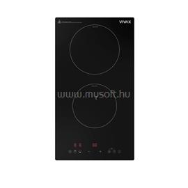 VIVAX BH-02MIN fekete, beépíthető, indukciós, főzőzóna: 2, beépíthető méret: 28,8cm, főzőlap BH-02MIN small