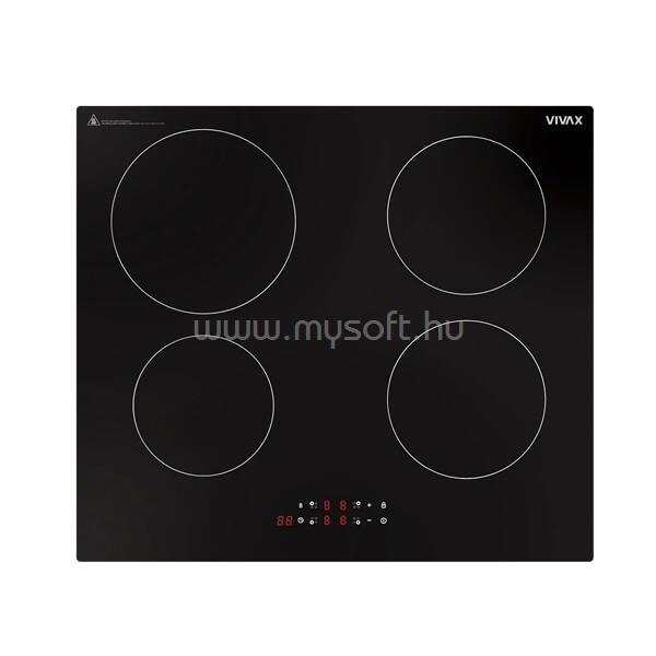 VIVAX BH-04MIN fekete, beépíthető, indukciós, főzőzóna: 4, beépíthető méret: 52cm, főzőlap