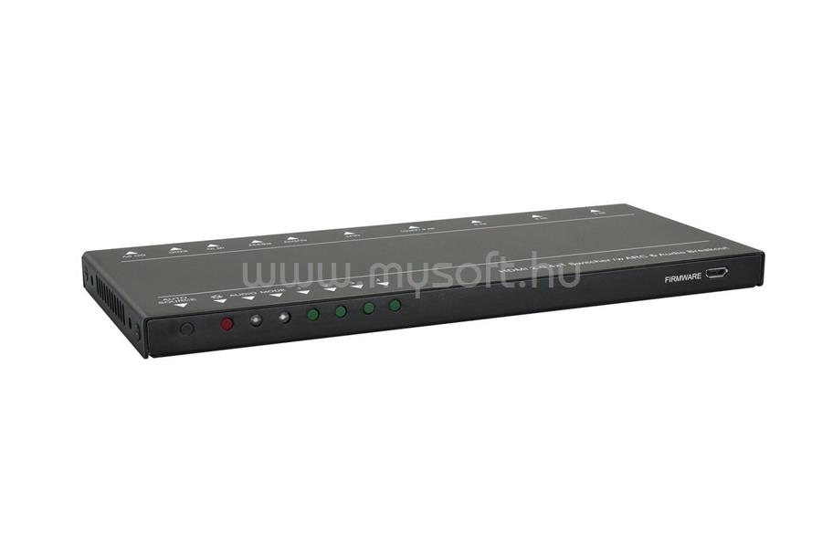 VIVOLINK HDMI switcher 4x1 4K@60Hz Black