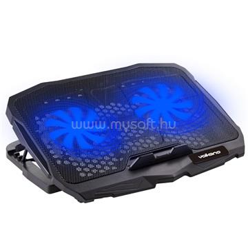 VOLKANO STD Glacier series álló notebook állvány duál ventillátorral