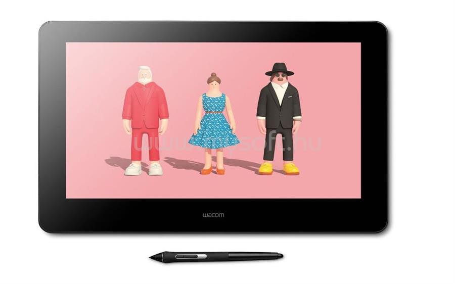 WACOM Cintiq Pro 16 2021 digitális rajztábla (fekete)