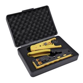 WALISEC Krimpelő fogó - TK-7088K (Cat5e/Cat6/Cat6A/Cat7, 8P8C(RJ45), 6P6C(RJ12), 6P4C(RJ11)) TK-7088K small