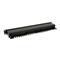 WALISEC patch panel - PP-P6S2401 (24 port, Cat6, 1U, árnyékolt, fekete) PP-P6S2401 small