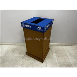 WANAPACK 50 l szelektív papíros szemetes kék tető + palást + alj GRN00024 small