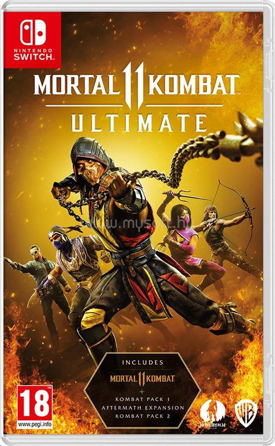 WARNER BROS Mortal Kombat 11 Ultimate - letöltőkód (Switch)