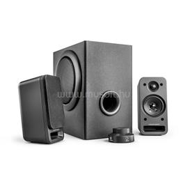 WAVEMASTER Hangszóró 2.1 - MX3+ (50W RMS, Fa mélynyomó, 3,5mm jack, RCA, Fekete) WAVEMASTER_66503 small