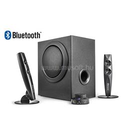 WAVEMASTER STAX BT 2.1 bluetooth hangszóró (46W RMS, Fa mélynyomó, 3,5mm jack, RCA, Fekete) WAVEMASTER_66211 small