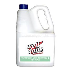 WELL DONE Mosogatószer 5 liter kézi fertőtlenítő hatással Fresh Orange WELL_DONE_41489 small