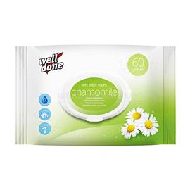 WELL DONE Toalettpapír nedves 60 lap/csomag Chamomile WELL_DONE_41483 small