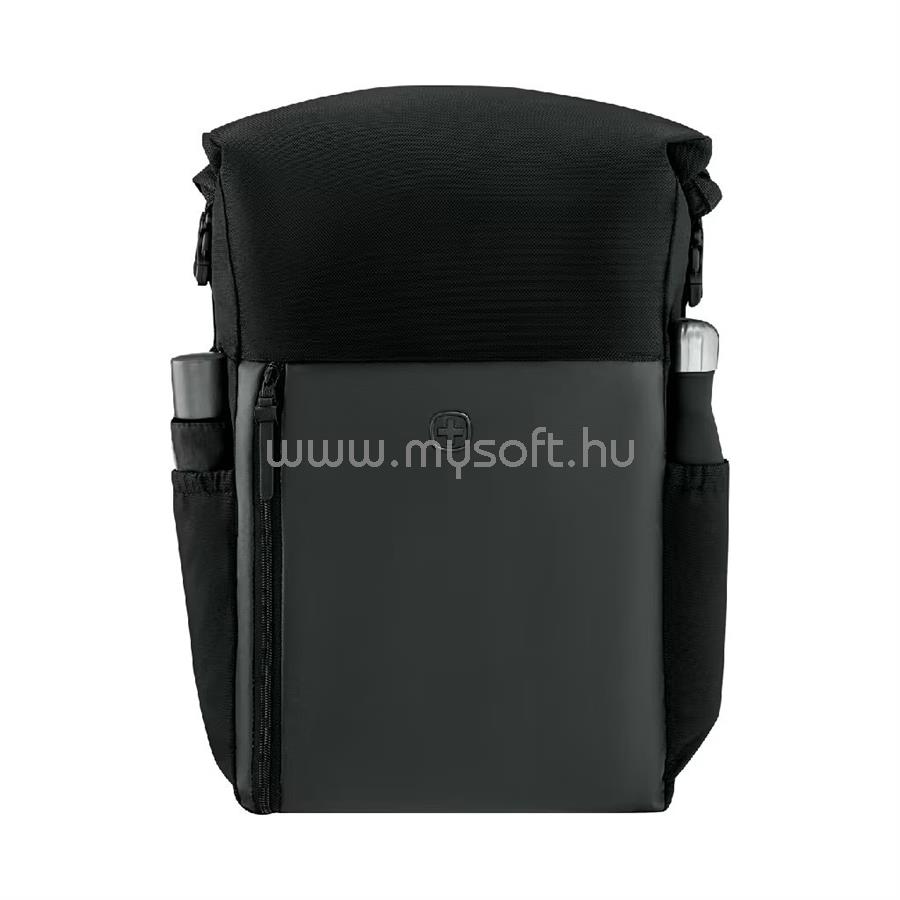 WENGER UrbanOne Roll-Top Backpack 15,6" Black