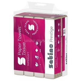 WEPA Kéztörlő 2 rétegű V hajtogatású 336 lap/csomag 12 cs/karton Satino Prestige_278090 fehér WEPA_60315 small