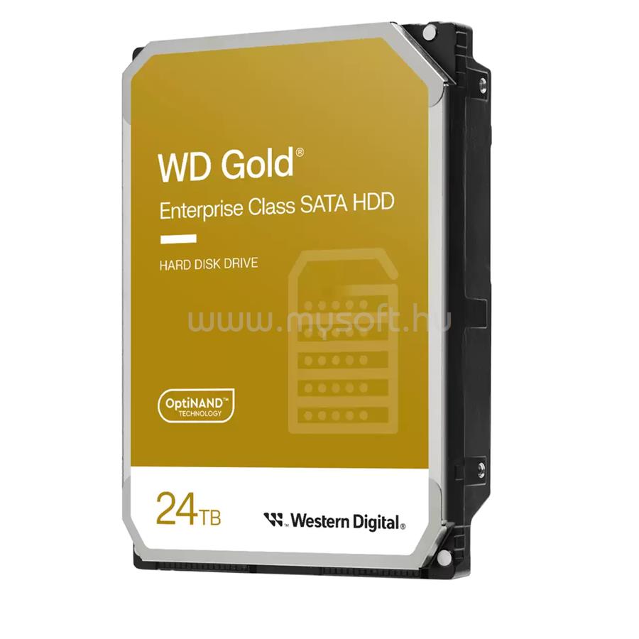 WESTERN DIGITAL HDD 24TB 3.5" SATA 7200RPM 512 MB GOLD